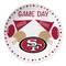 The Memory Company 10" NFL Game Day Round Plate